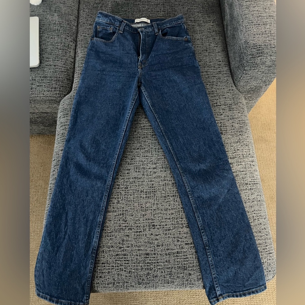 Abercrombie and Fitch 90s straight jeans ultra high rise